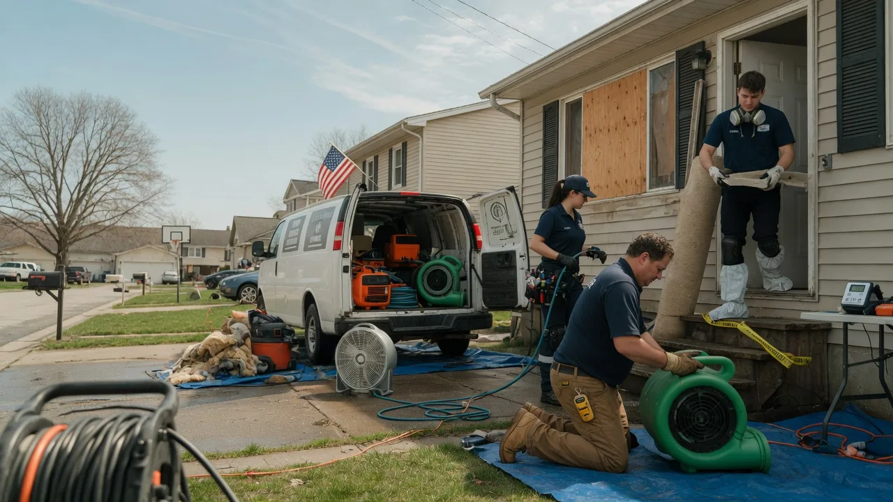 Water Damage Restoration in Clements, MD near me